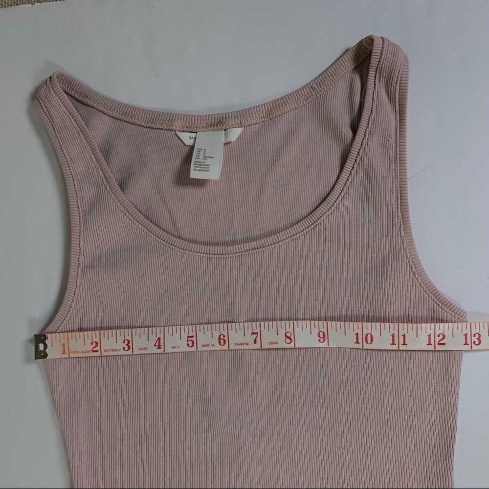 H&M Basic Ribbed Tank (2 Available) - Picture 8 of 14